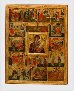 Saint Anna and scenes from the Life of the Virgin