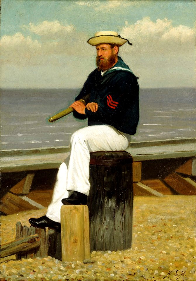 Sailor on look out, ca.1855 RMG BHC1275