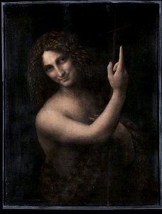 Saint Jean-Baptiste, by Leonardo da Vinci, from C2RMF FXD