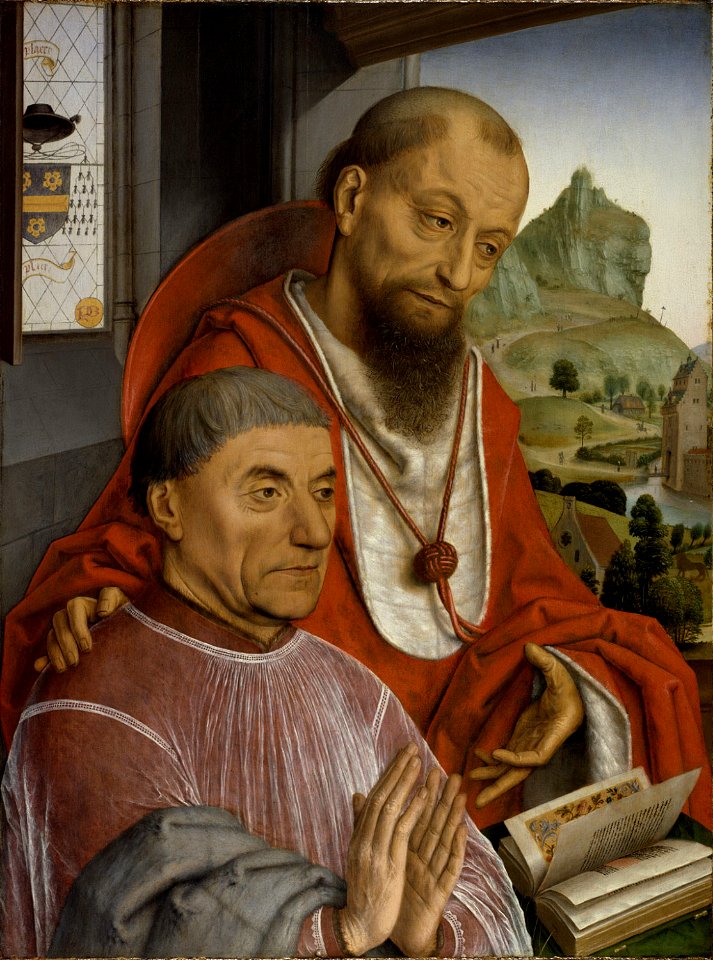 Saint Jerome and a Canon Praying