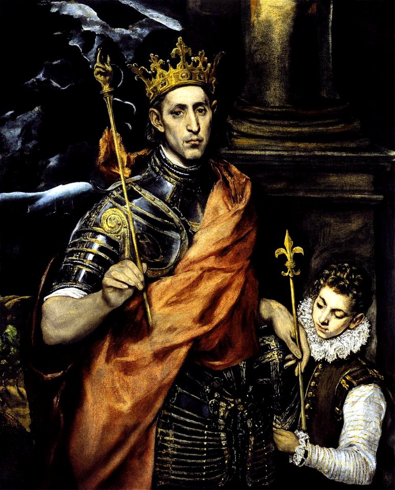 Saint Louis IX by El Greco