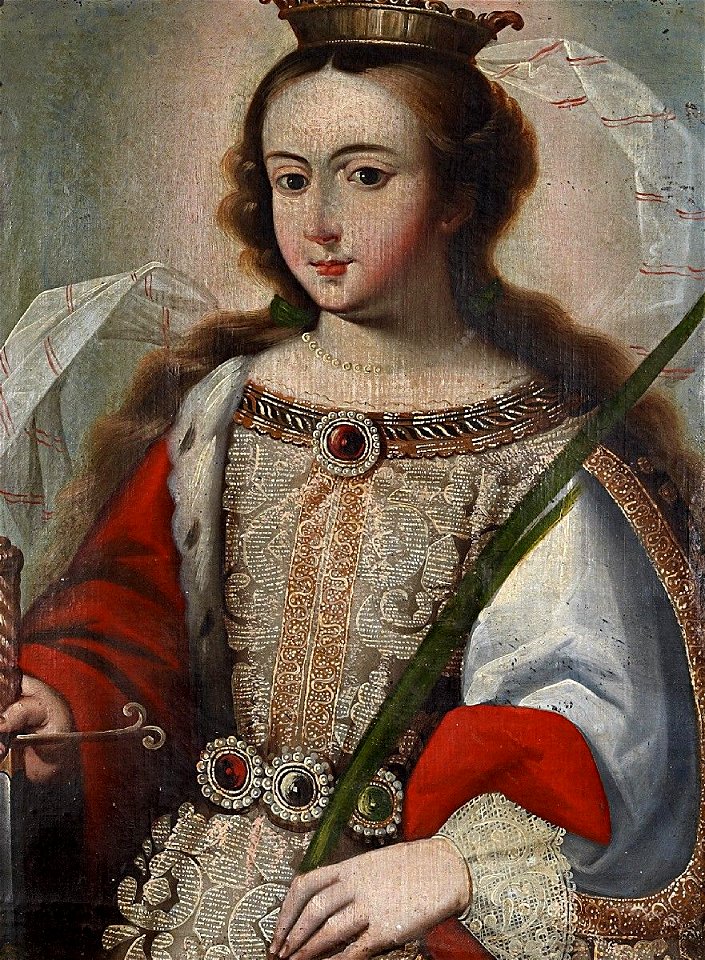 Saint Catherine (South American 18th century)