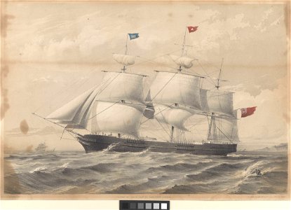 Sailing vessel Arabian 1852 RMG py0622