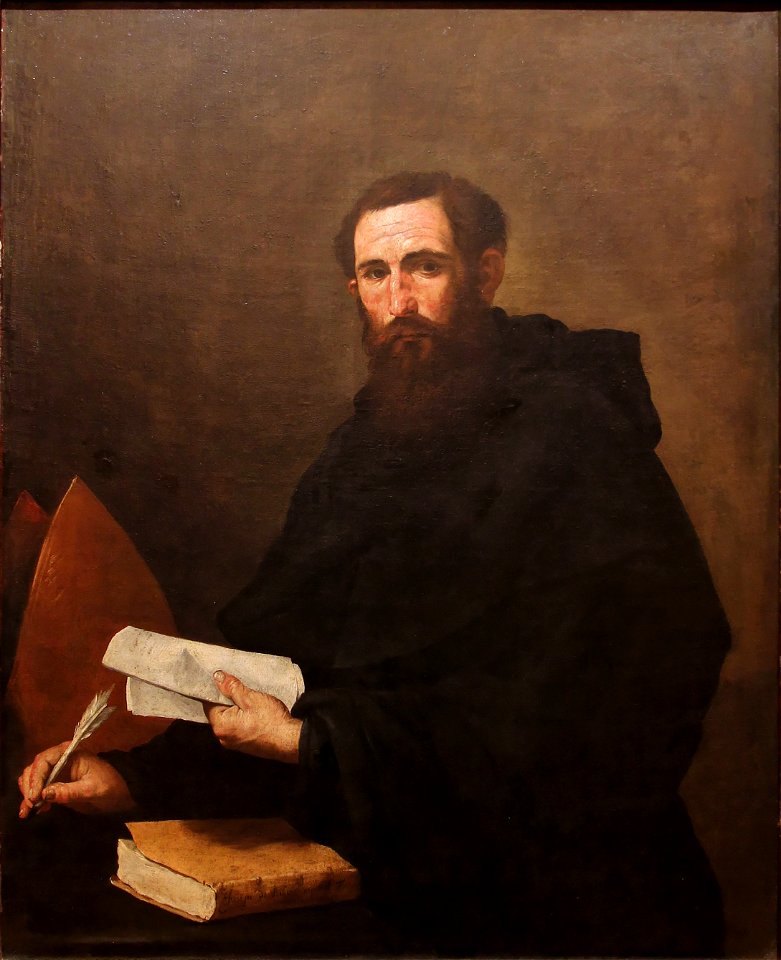 Saint Augustin, José de Ribera, Musée Goya
