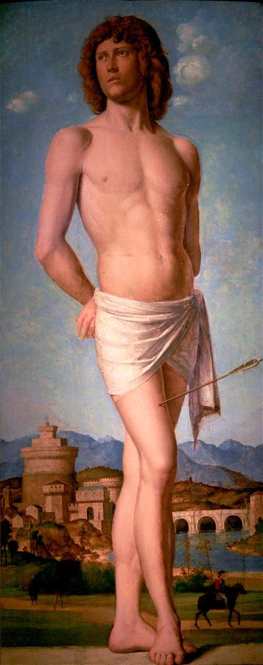 Saint Sebastian-Giovanni Battista Cima mg 9978
