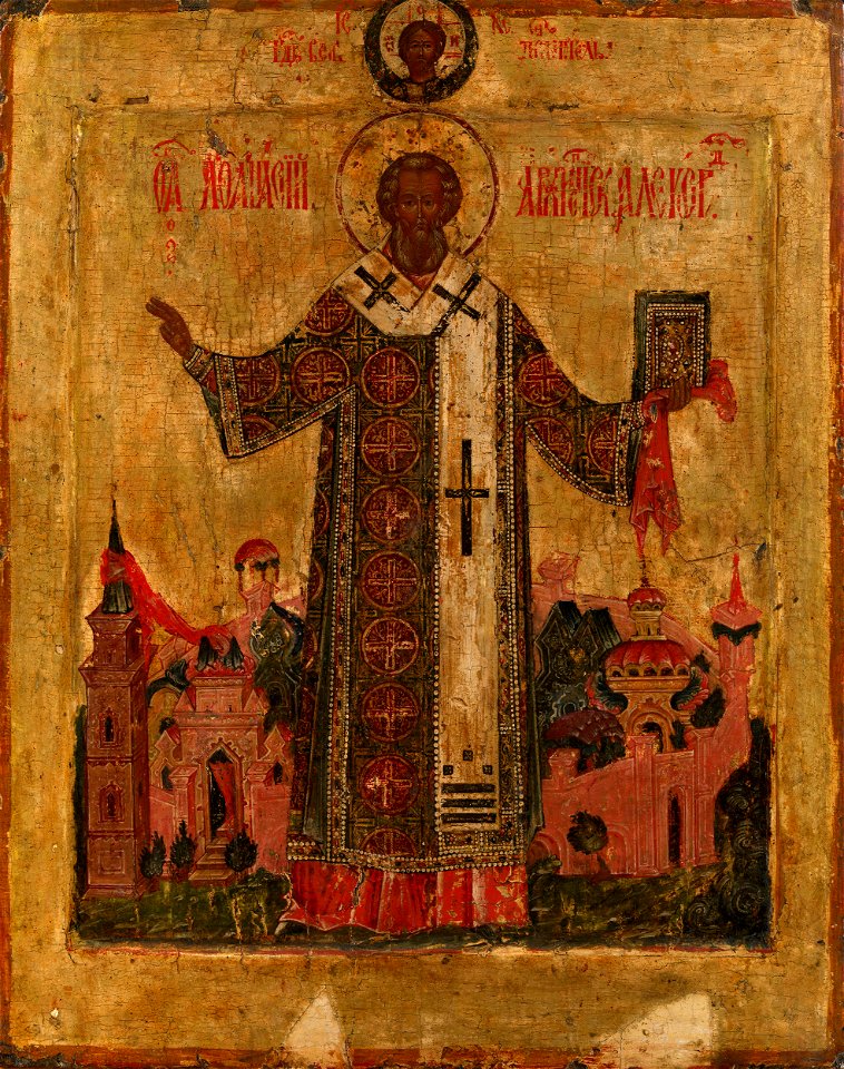 Saint Athanasius (17th c, priv.coll)