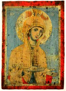 Saint Mary Icon from Saint George Church in Kochani