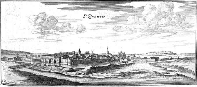 Saint Quentin par J Peeters 1565 Zeiller 14376
