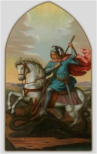 Saint George Slaying the Dragon, Ljubljana