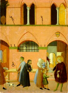 Saint Anthony Distributing His Wealth to the Poor E11217