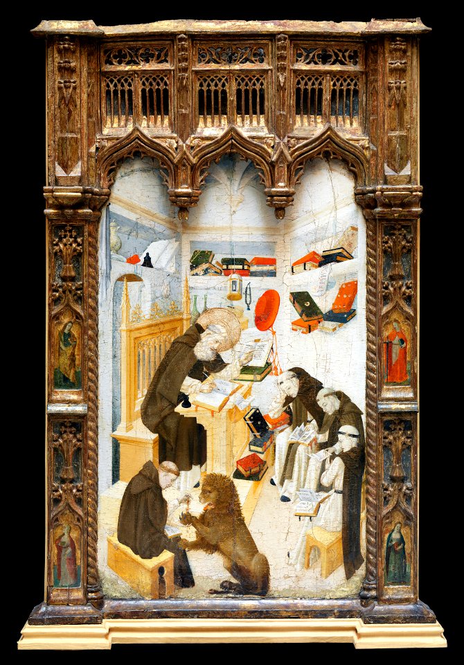 Saint Jerome Translating the Gospels P5275