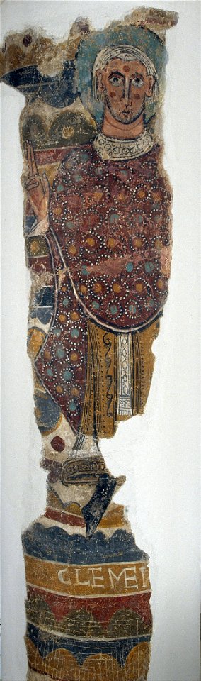 Saint Clement from Santa Maria de Taüll - Google Art Project
