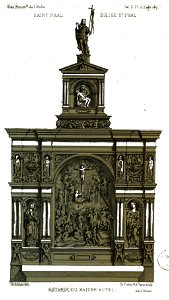 Saint Phal retable de l'église FiChot 00288
