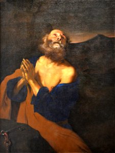 Saint Pierre en prière - Pier Francesco Mola - Q18573546