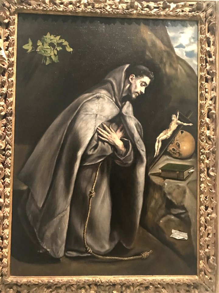 Saint François en prière
