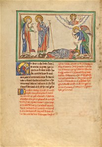 Saint John Praying to the Angel - Google Art Project