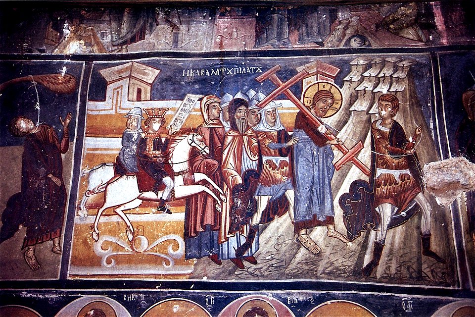 Saint Nicholas Church in Platy Shtarkovo Fresco, 1591