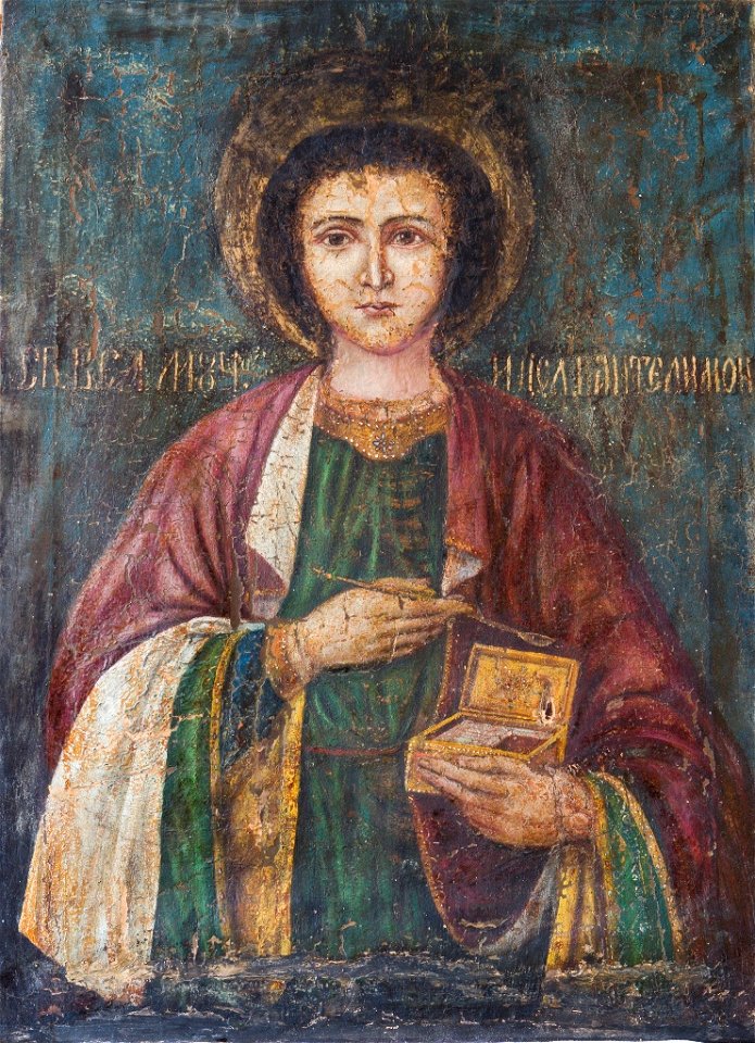 Saint Pantaleon icon