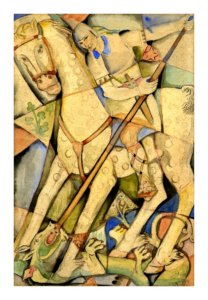 Saint George and the Dragon by Harie Jonas Limburgs Museum L36101