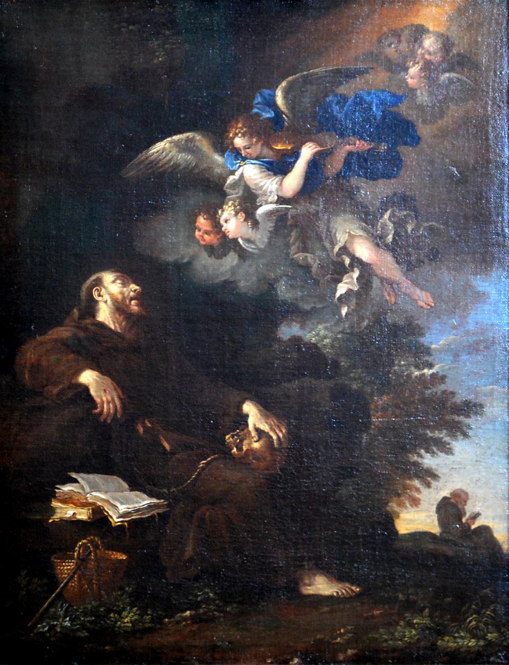 Saint François en extase - Filippo Lauri - Q18573592