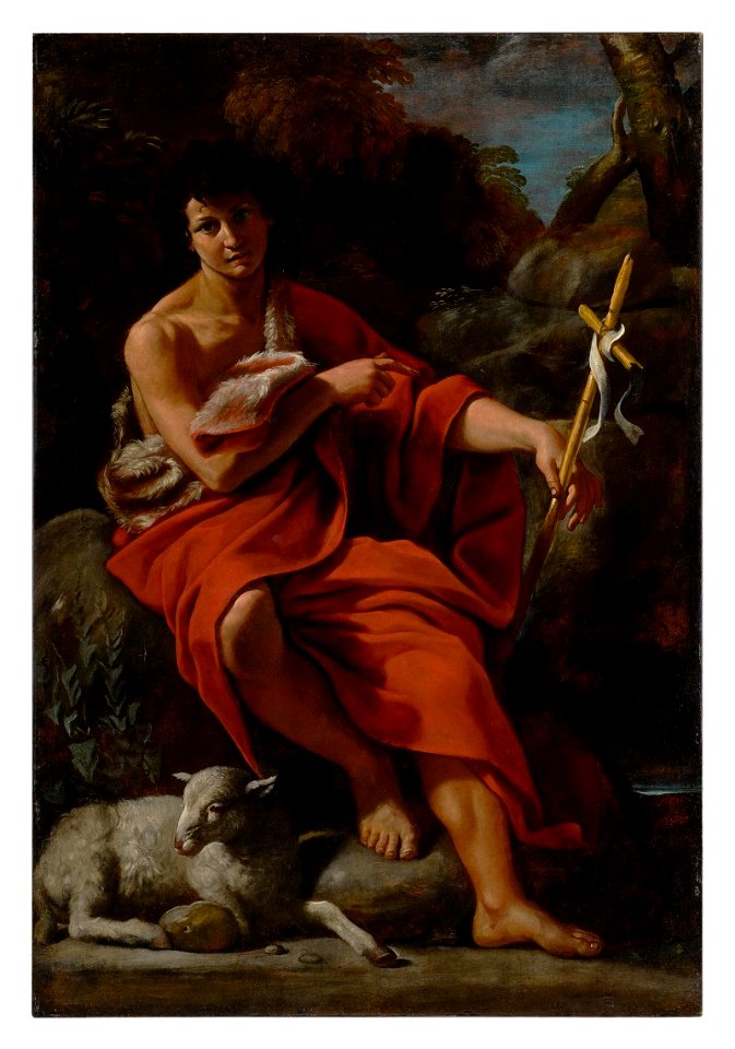 Saint John the Baptist in the wilderness 