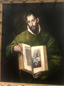 Saint Luc Greco 1605