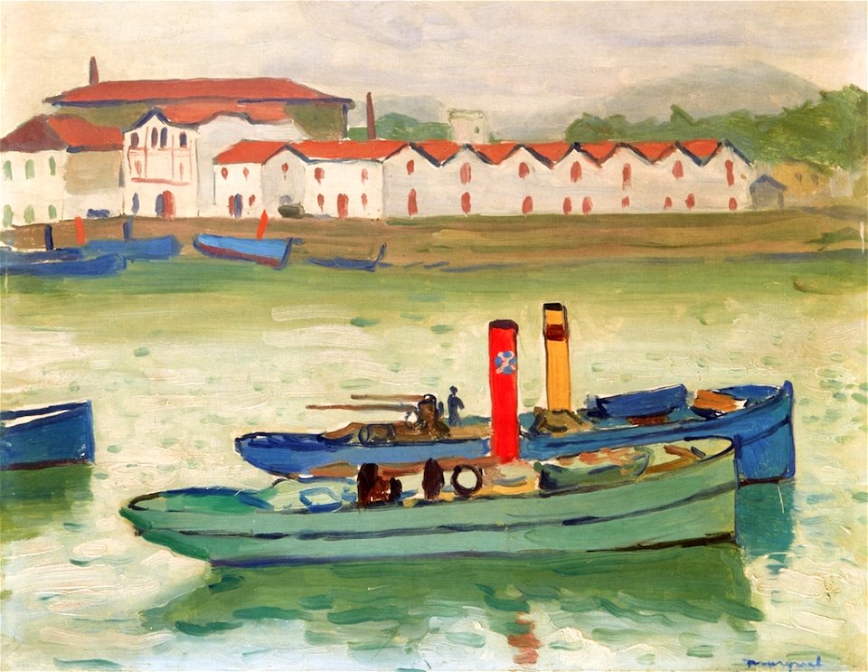 Saint-Jean-de-Luz, Fishing Boats Albert Marquet