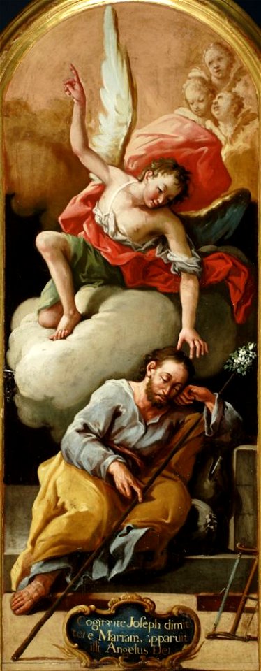 Saint josephs dream jose luzan