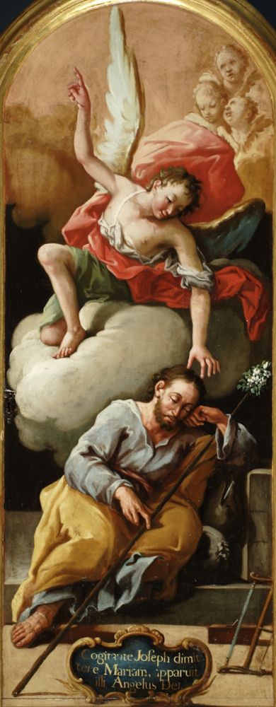 Saint josephs dream jose luzan