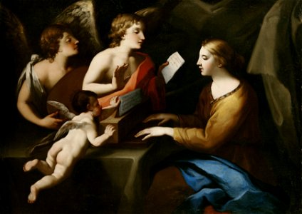 Saint Cecilia (Siena 17th century)