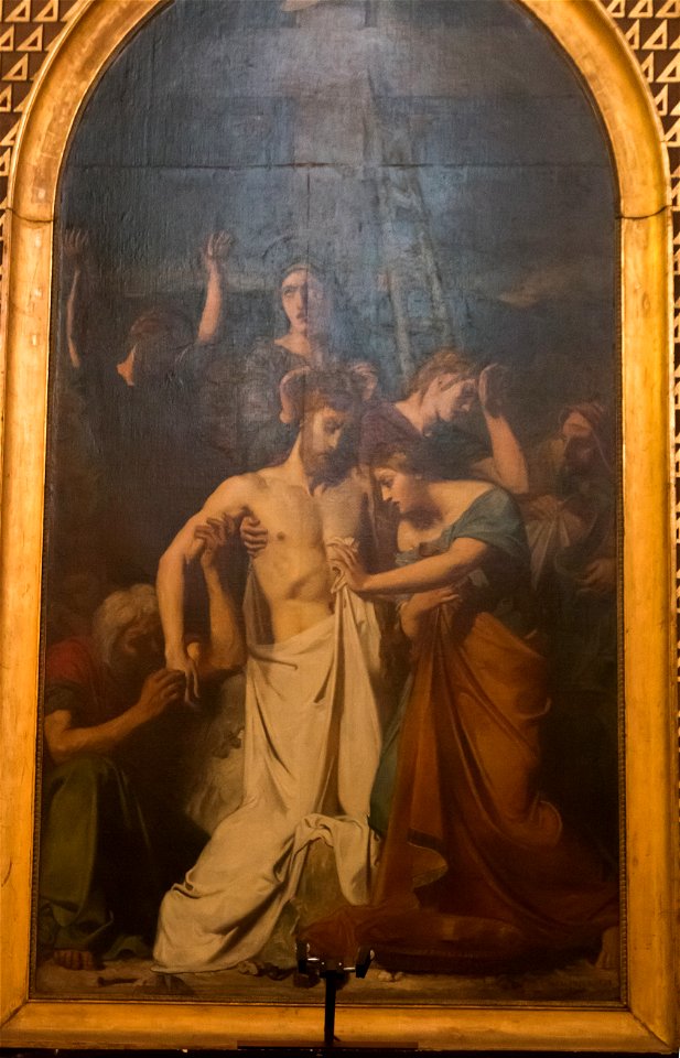 Saint Étienne-Église Sainte Marie-Descente de Croix-20160406