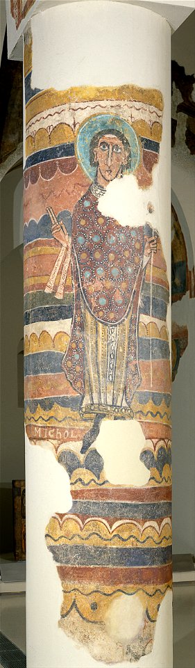 Saint Nicholas from Santa Maria de Taüll - Google Art Project