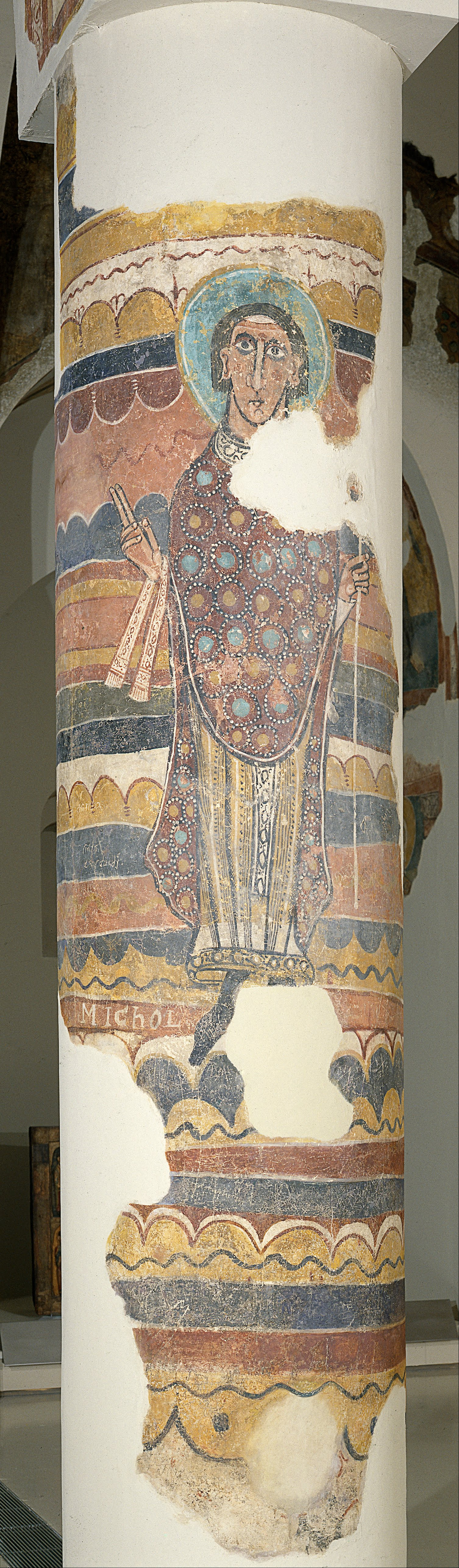 Saint Nicholas from Santa Maria de Taüll - Google Art Project