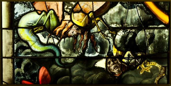 Saint-Chapelle de Vincennes - Baie 0 - Saulteraux (bgw17 0390)