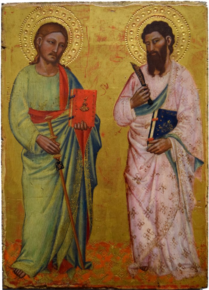 Saint jacques le majeur et saint barthelemy-1371-1374-maitre chapelle rinuccini-musee de tesse-le mans