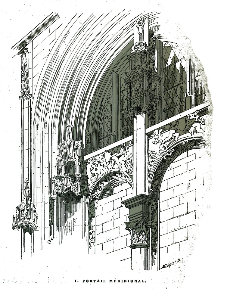 Saint phal portail église 00255
