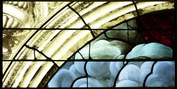 Saint-Chapelle de Vincennes - Baie 2 - Nuée (bgw17 0473)