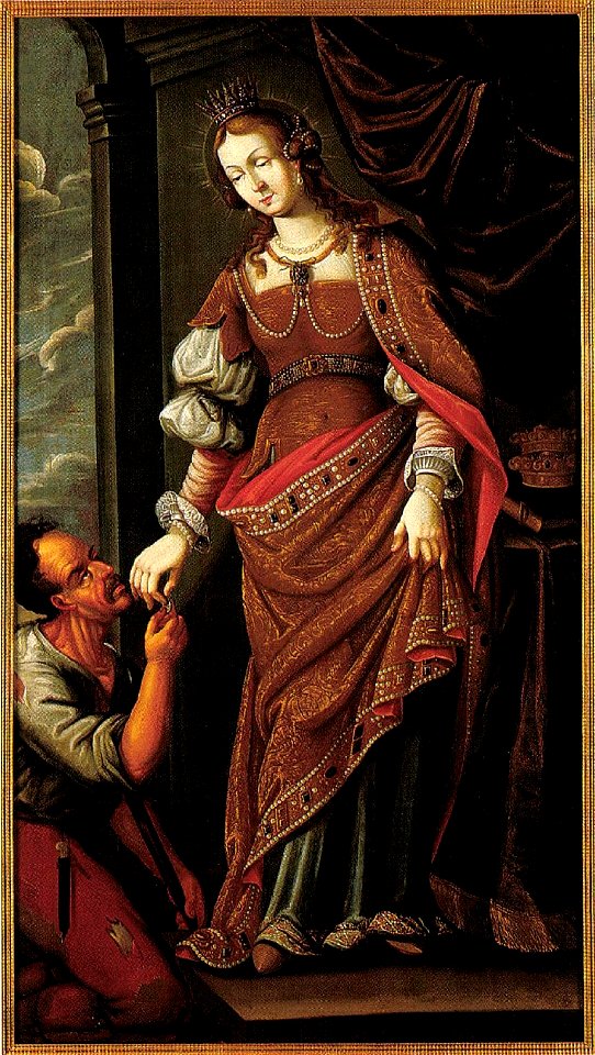Saint Elisabeth of Hungary and a Beggar 1675-1680