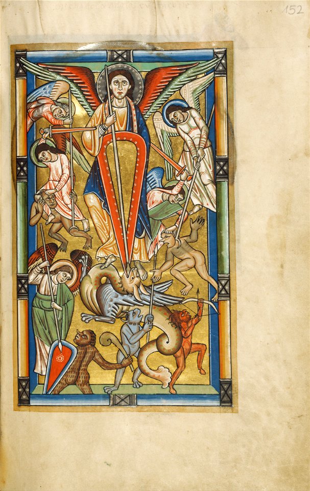 Saint Michael Battling the Dragon - Google Art Project