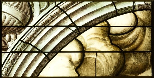 Saint-Chapelle de Vincennes - Baie 3 - Nuée (bgw17 0854)