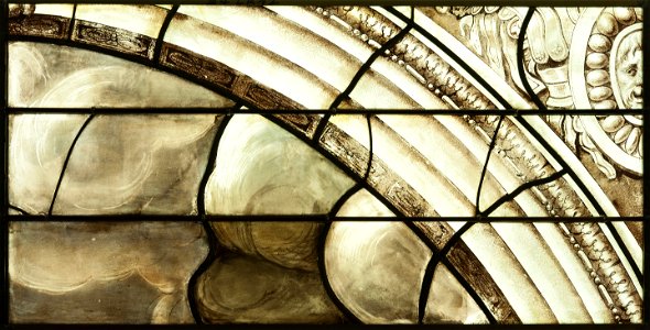 Saint-Chapelle de Vincennes - Baie 4 - Nuée (bgw17 0542)