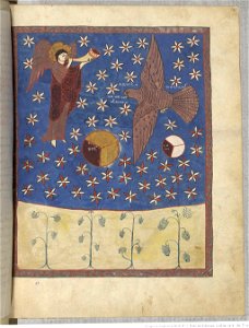 Saint-Sever Beatus f. 141r - Fourth trumpet