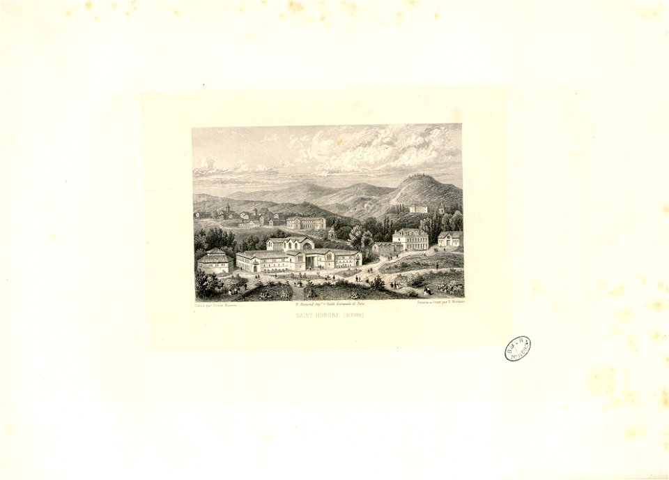 Saint-Honoré-les-Bains (Nièvre) - Fonds Ancely - B315556101 A BERTHIER 175