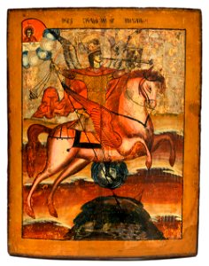 Saint Michael horseman (Russia, priv.coll)