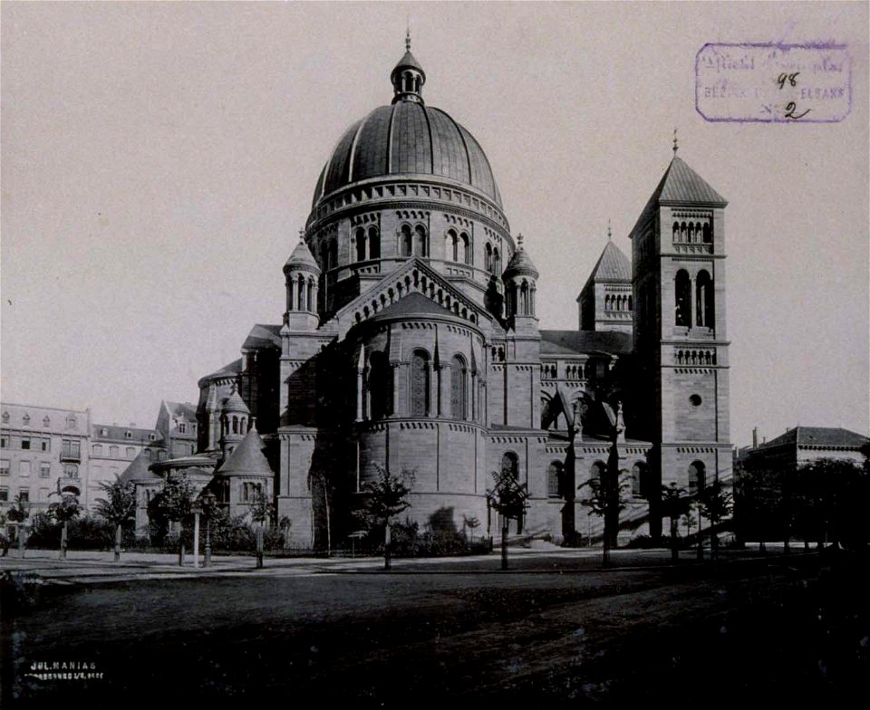 Saint-Pierre-le-Jeune catholique, Strasbourg, 1897
