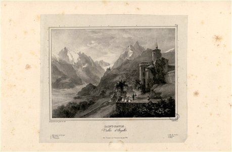 Saint-Savin (Vallée d'Argelès) - Fonds Ancely - B315556101 A SARAZINDEBELMONT 017