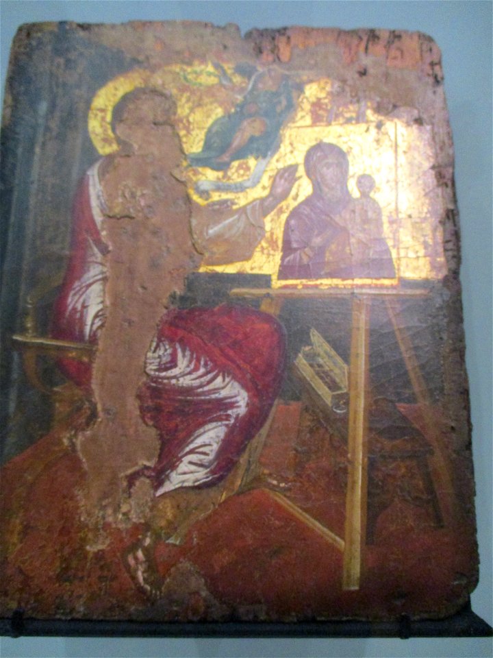 Saint Luc peignant la Vierge