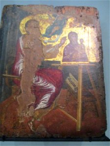 Saint Luc peignant la Vierge