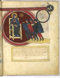 Saint-Sever Beatus f. 012r - Magi