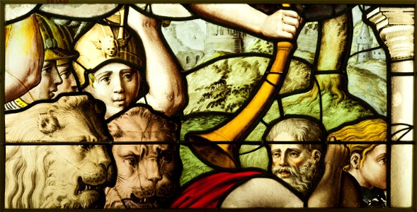 Saint-Chapelle de Vincennes - Baie 0 - Anges exterminateurs (bgw17 0409)